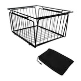 Maxbell Camping Table Basket Accessories Organizing for Cooking Barbecue Backpacking 201 black