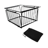 Maxbell Camping Table Basket Accessories Organizing for Cooking Barbecue Backpacking 201 black