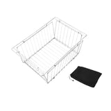 Maxbell Camping Table Basket Accessories Organizing for Cooking Barbecue Backpacking 304 silver