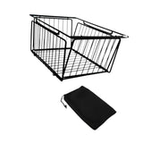 Maxbell Camping Table Basket Accessories Organizing for Cooking Barbecue Backpacking 304 black
