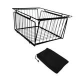 Maxbell Camping Table Basket Accessories Organizing for Cooking Barbecue Backpacking 304 black