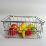 Maxbell Foldable Storage Basket Versatile Sturdy Practical Camping Table Accessories
