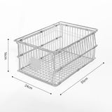 Maxbell Foldable Storage Basket Versatile Sturdy Practical Camping Table Accessories