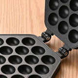 Maxbell Bubble Waffle Maker Pan Egg Bubble Puff Iron for Kitchen Use Commercial Home