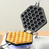 Maxbell Bubble Waffle Maker Pan Egg Bubble Puff Iron for Kitchen Use Commercial Home
