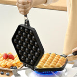 Maxbell Bubble Waffle Maker Pan Egg Bubble Puff Iron for Kitchen Use Commercial Home