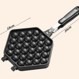Maxbell Bubble Waffle Maker Pan Egg Bubble Puff Iron for Kitchen Use Commercial Home