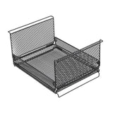 Maxbell Wire Storage Basket Stackable Metal Storage Bin for Closets Kitchen Bathroom black