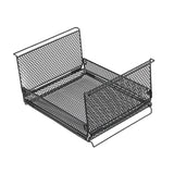 Maxbell Wire Storage Basket Stackable Metal Storage Bin for Closets Kitchen Bathroom black
