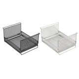 Maxbell Wire Storage Basket Stackable Metal Storage Bin for Closets Kitchen Bathroom black