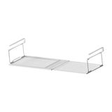Maxbell Under Shelf Storage Basket Organizer Retractable for Pantry Office Bookshelf White