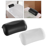 Maxbell Headrest Easy to Carry Bathtub Cushion for Bathroom Essentials Neck Black