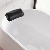 Maxbell Headrest Easy to Carry Bathtub Cushion for Bathroom Essentials Neck Black