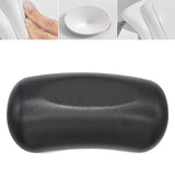 Maxbell Headrest Easy to Carry Bathtub Cushion for Bathroom Essentials Neck Black