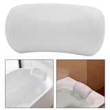 Maxbell Headrest Easy to Carry Bathtub Cushion for Bathroom Essentials Neck White