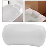 Maxbell Headrest Easy to Carry Bathtub Cushion for Bathroom Essentials Neck White