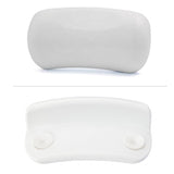 Maxbell Headrest Easy to Carry Bathtub Cushion for Bathroom Essentials Neck White
