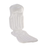 Maxbell Full Body Bath Pillow for Adults Non Slip Quick Dry Comfortable Mattress Pad White
