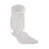 Maxbell Full Body Bath Pillow for Adults Non Slip Quick Dry Comfortable Mattress Pad White