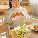 Maxbell Suction Plate for Baby Portable Snack Bowl Weaning Supplies Non Slip Divided