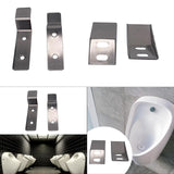 Maxbell Urinals Hanging Hangers Hanging Bracket for Basin Indoor Bathroom Men Urinal 6.2cmx1.88cmx1.6cm