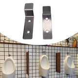 Maxbell Urinals Hanging Hangers Hanging Bracket for Basin Indoor Bathroom Men Urinal 6.2cmx1.88cmx1.6cm