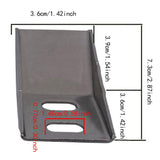 Maxbell Urinals Hanging Hangers Hanging Bracket for Basin Indoor Bathroom Men Urinal 7.3cmx3.6cmx3.9cm