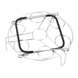 Maxbell Egg Steamer Rack Kitchen Tool Simple Eggs Holder Kitchen Gadget Multipurpose Silicone Handle