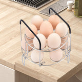 Maxbell Egg Steamer Rack Kitchen Tool Simple Eggs Holder Kitchen Gadget Multipurpose 2 Layers
