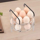 Maxbell Egg Steamer Rack Kitchen Tool Simple Eggs Holder Kitchen Gadget Multipurpose 2 Layers