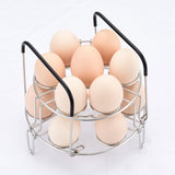 Maxbell Egg Steamer Rack Kitchen Tool Simple Eggs Holder Kitchen Gadget Multipurpose 2 Layers