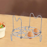Maxbell Egg Steamer Rack Kitchen Tool Simple Eggs Holder Kitchen Gadget Multipurpose M Shaped Handle
