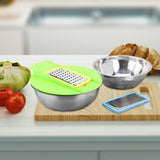 Maxbell Colander with Mixing Bowl Multipurpose Stainless Steel Basin Kitchen Gadget
