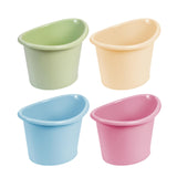 Maxbell Bath Bucket with Support Seat Infant Bathtub for Infants Newborn blue