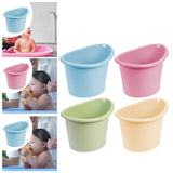 Maxbell Bath Bucket with Support Seat Infant Bathtub for Infants Newborn blue