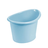 Maxbell Bath Bucket with Support Seat Infant Bathtub for Infants Newborn blue