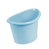 Maxbell Bath Bucket with Support Seat Infant Bathtub for Infants Newborn blue