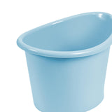 Maxbell Bath Bucket with Support Seat Infant Bathtub for Infants Newborn blue