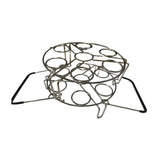 Maxbell Egg Steamer Rack Cooks 14 Eggs Kitchen Tool Household Stainless Steel