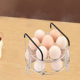 Maxbell Egg Steamer Rack Cooks 14 Eggs Kitchen Tool Household Stainless Steel