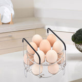 Maxbell Egg Steamer Rack Cooks 14 Eggs Kitchen Tool Household Stainless Steel