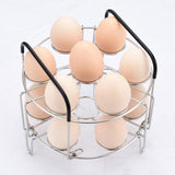 Maxbell Egg Steamer Rack Cooks 14 Eggs Kitchen Tool Household Stainless Steel