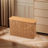 Maxbell Imitation Rattan Basket Decorative Storage Bin for Desktop Bedroom Household S wood