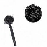 Maxbell Coffee Portafilter Cleaning Brush Head Detachable Silicone Cleaning Bristles for 51mm