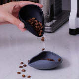 Maxbell Silicone Coffee Bean Dosing Cup Flexible Structure Multipurpose Kitchen Tool Black