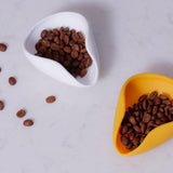 Maxbell Silicone Coffee Bean Dosing Cup Flexible Structure Multipurpose Kitchen Tool White