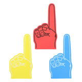 Maxbell Giant Foam Finger Prop Creative for Athletic Meeting Concert Basketball Game Red