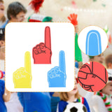 Maxbell Giant Foam Finger Prop Creative for Athletic Meeting Concert Basketball Game Red