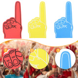 Maxbell Giant Foam Finger Prop Creative for Athletic Meeting Concert Basketball Game Red