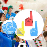 Maxbell Giant Foam Finger Prop Creative for Athletic Meeting Concert Basketball Game Red